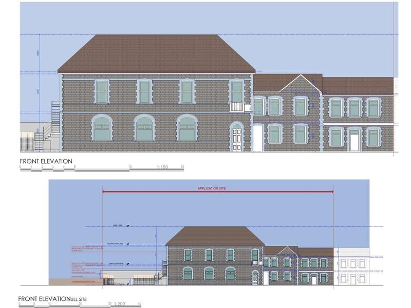 Porth Flat Conversion - MYD Studio project in Croydon